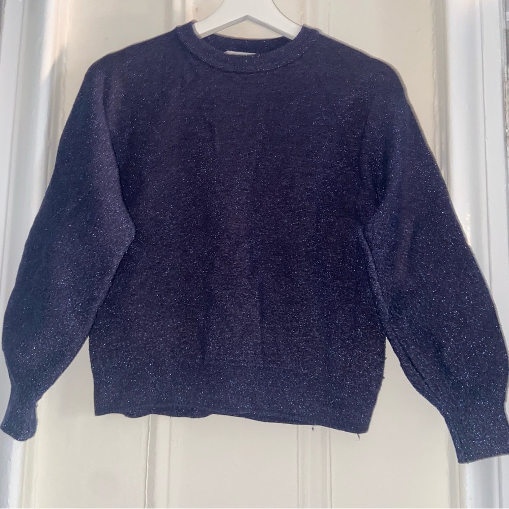 Zara Fancy Collection Kids Blue Sparkly Sweater